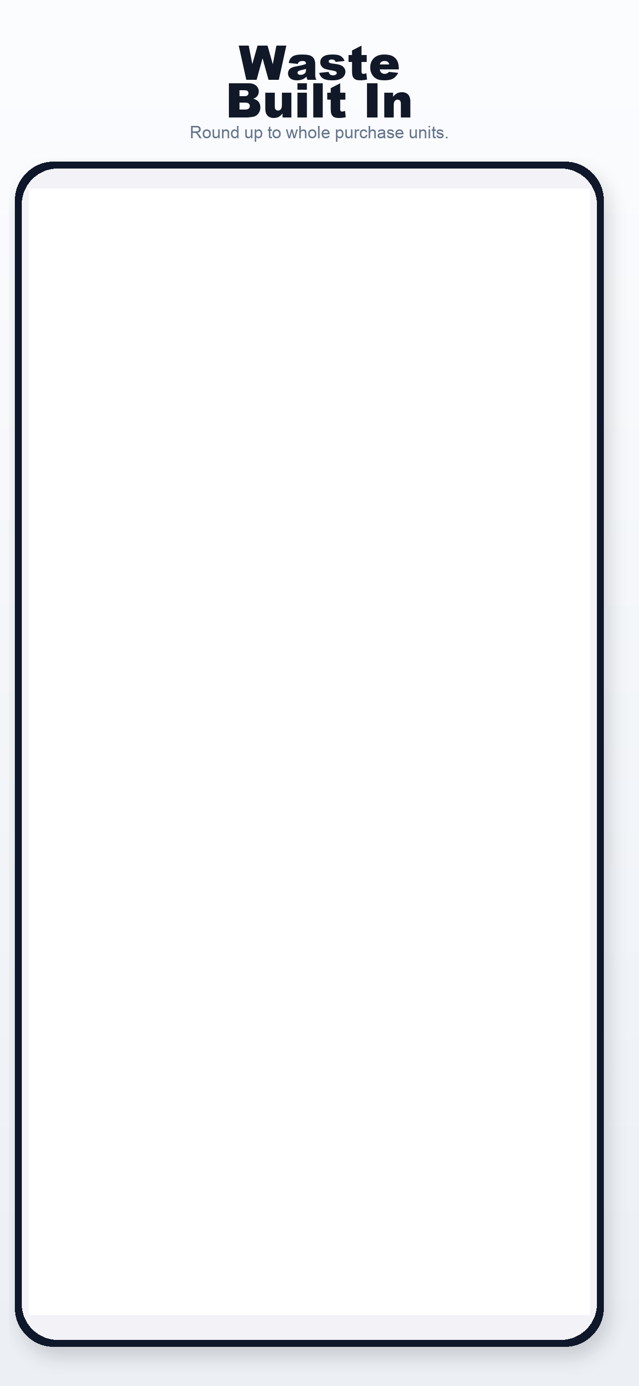 Baluster Calculator iPhone screen 4