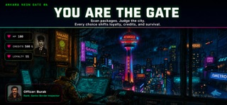 Ankara Neon Gate 06 iPhone screen 2