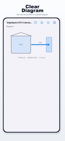 EdgeSpace BTU Calculator iPhone screen 3
