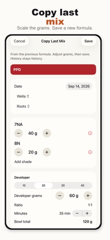 Chairbook Formula Book iPhone screen 4