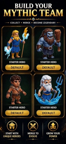 Gods of Merge: Mythic Puzzle iPhone screen 3