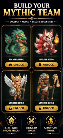 Gods of Merge: Mythic Puzzle iPhone screen 4