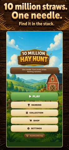 10 Million Hay Hunt App Store preview