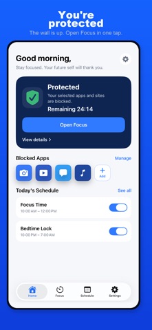 HOLDe: App Blocker iPhone screen 3