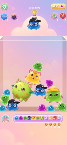 Monster Drop Match Game iPhone screen 2