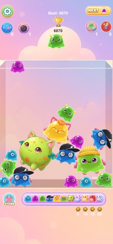 Monster Drop Match Game iPhone screen 3