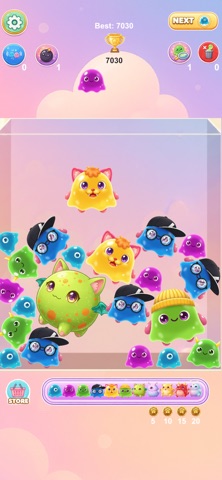 Monster Drop Match Game iPhone screen 4