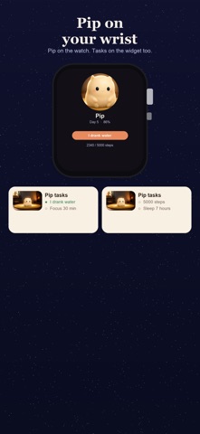 Pip: Self-Care Pet iPhone screen 4