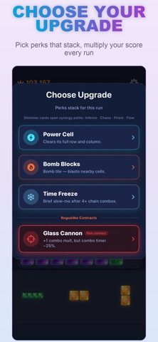 Roguelike Block Puzzle iPhone screen 4
