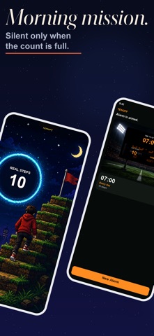 TenOff: 10 Step Alarm iPhone screen 2