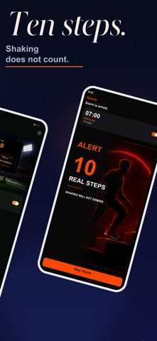 TenOff: 10 Step Alarm iPhone screen 3