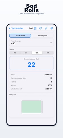 EdgeSpace Yard Materials iPhone screen 4